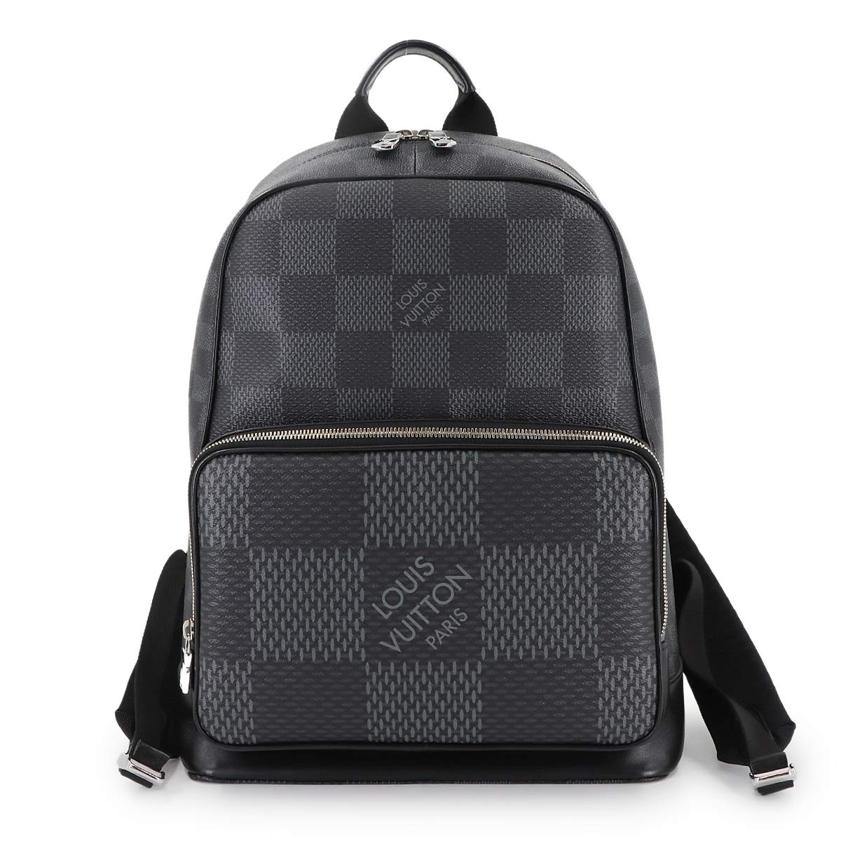 Damier Graphite 3D Campus Backpack Black Gray N50009