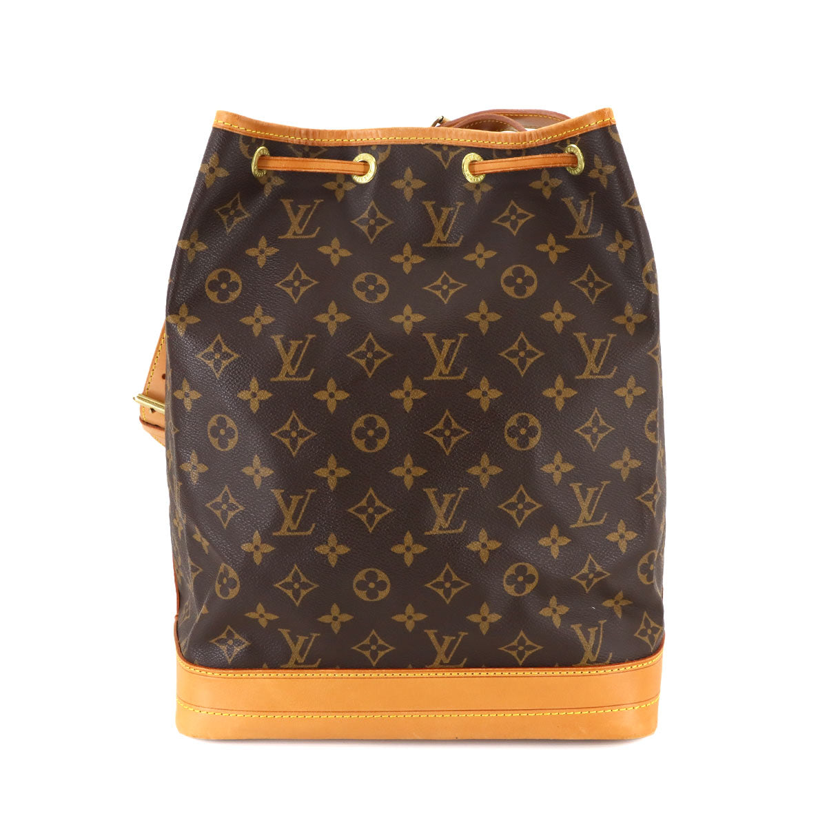 Monogram Noe Drawstring Shoulder Bag Brown M42224 Purse