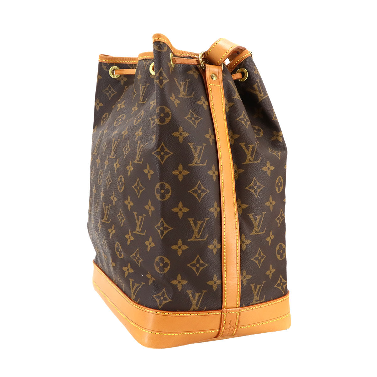 Monogram Noe Drawstring Shoulder Bag Brown M42224 Purse