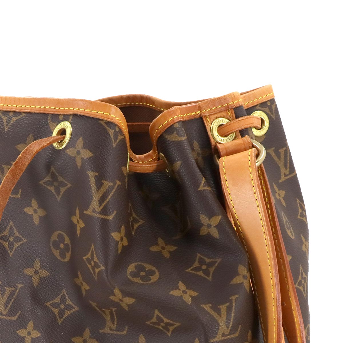 Monogram Noe Drawstring Shoulder Bag Brown M42224 Purse