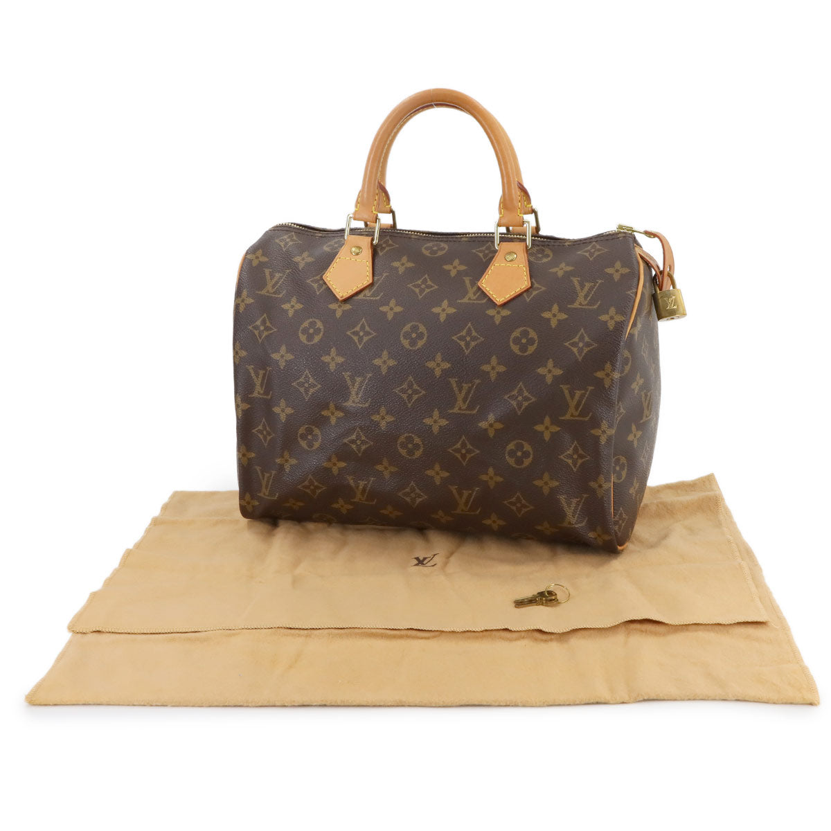 Monogram Speedy 30 Hand Bag Brown M41526 Purse
