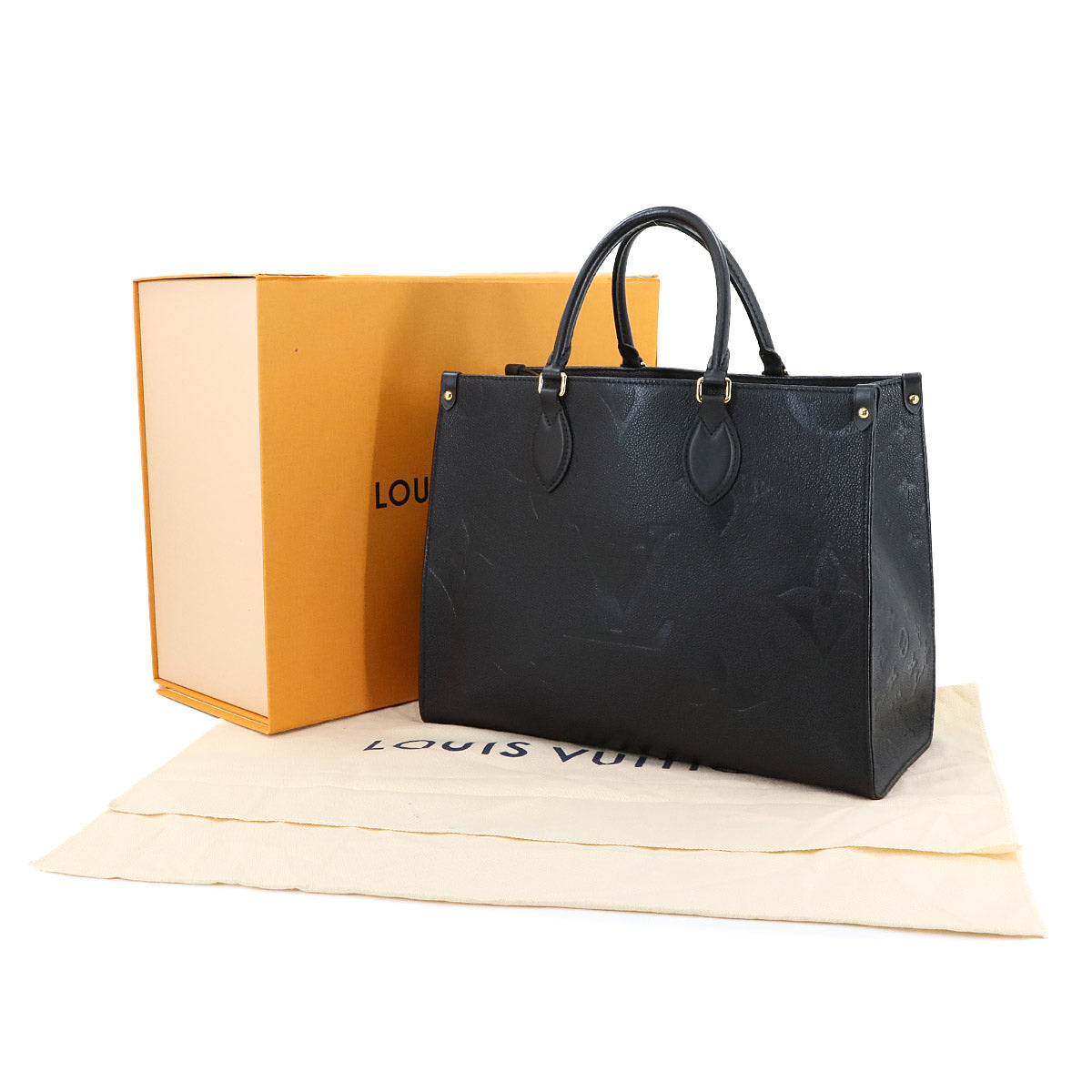 Monogram Empreinte Onthego MM Tote Shoulder Bag M45595