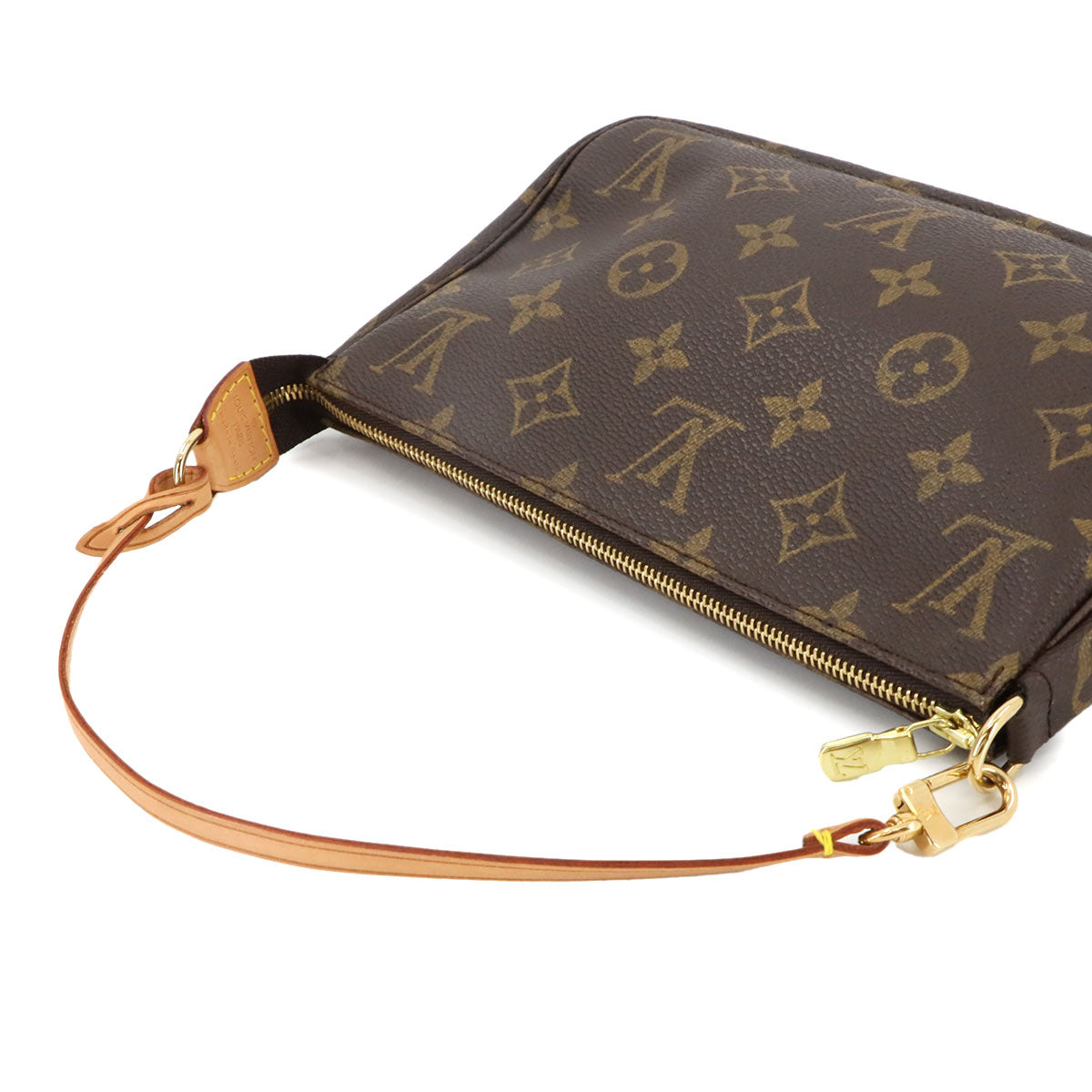 Monogram Pochette Accessoires Hand Bag Pouch Brown M51980