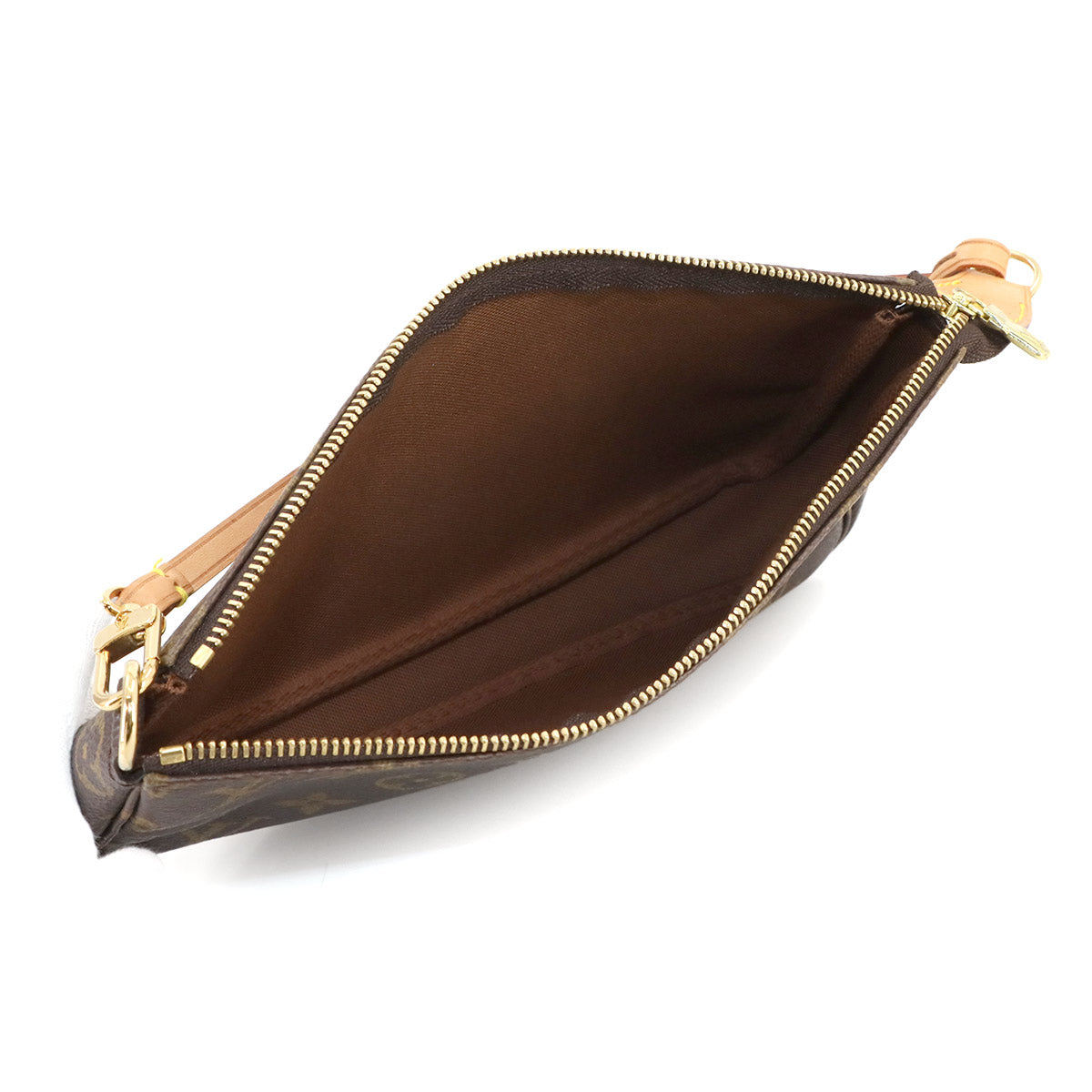 Monogram Pochette Accessoires Hand Bag Pouch Brown M51980
