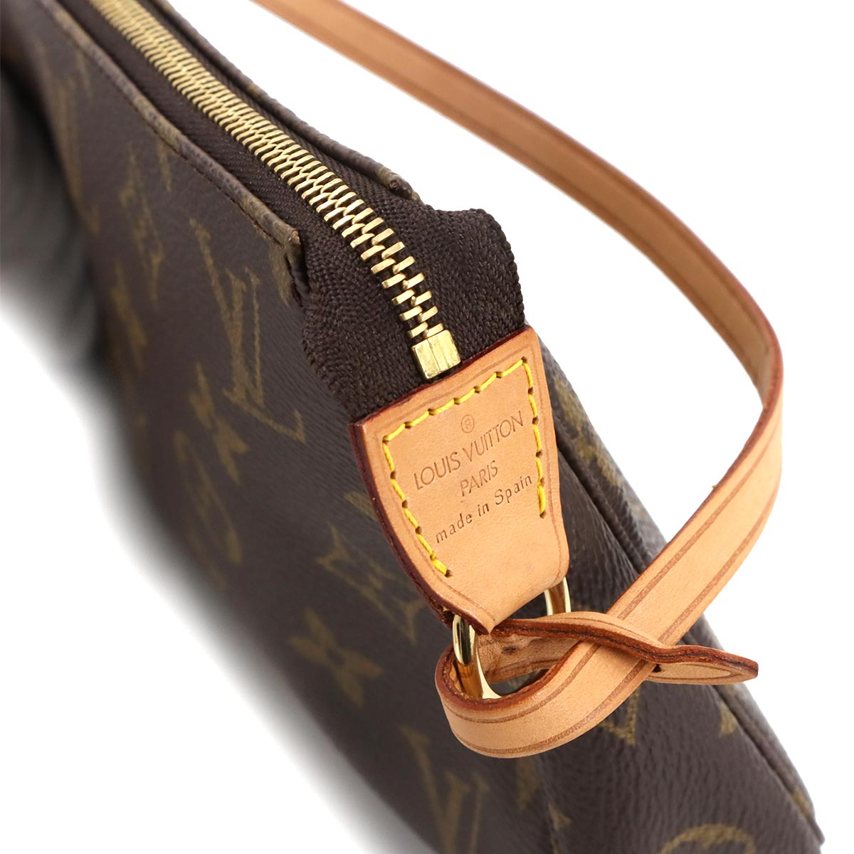 Monogram Pochette Accessoires Hand Bag Pouch Brown M51980