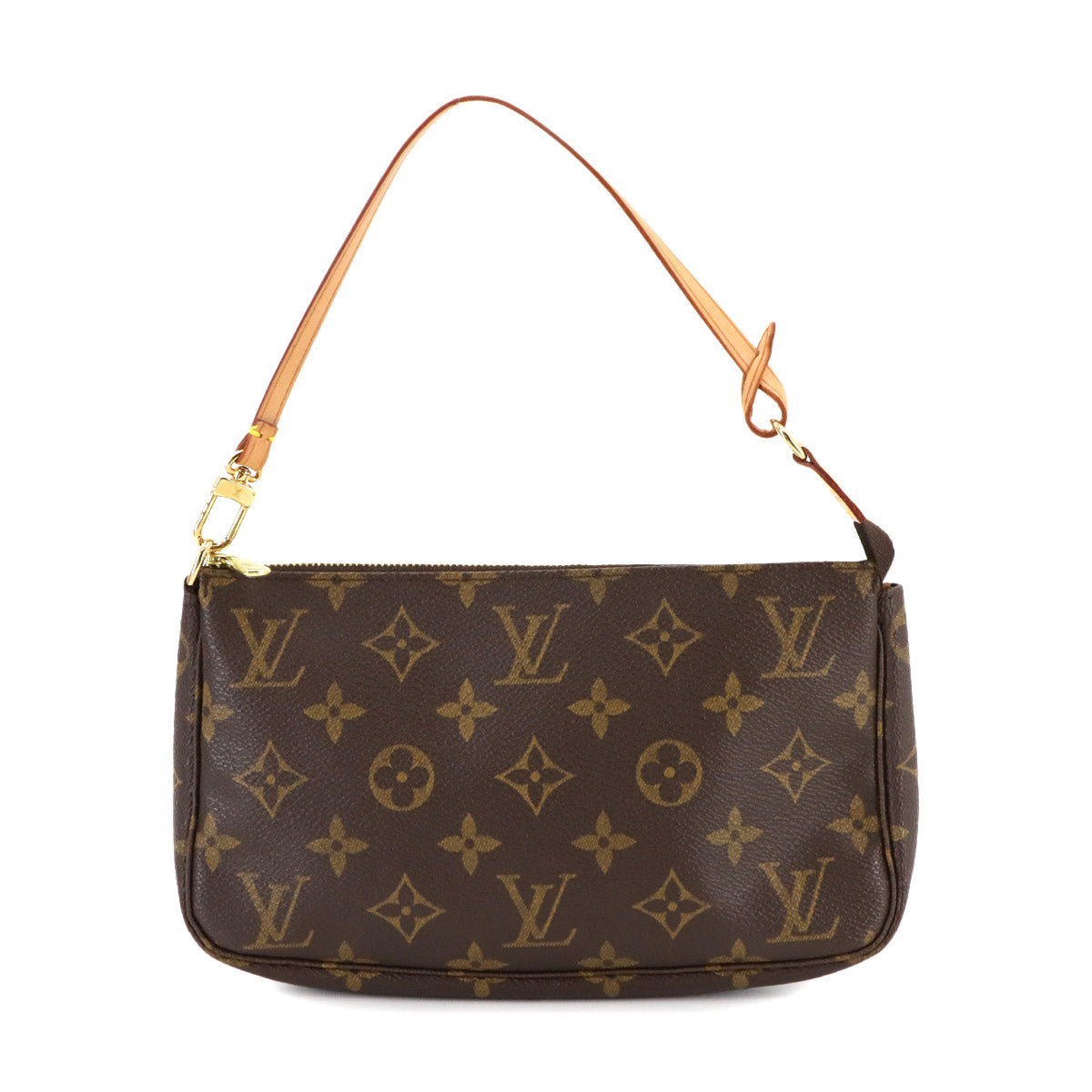 Monogram Pochette Accessoires Hand Bag Pouch Brown M51980