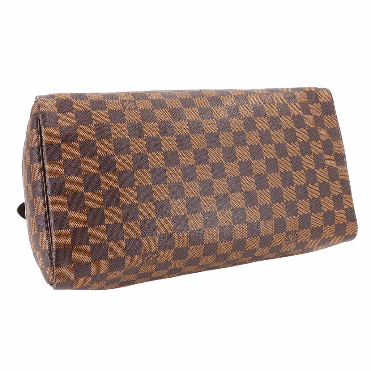 Damier Speedy 35 Hand Bag Ebene N41523 Brown Purse