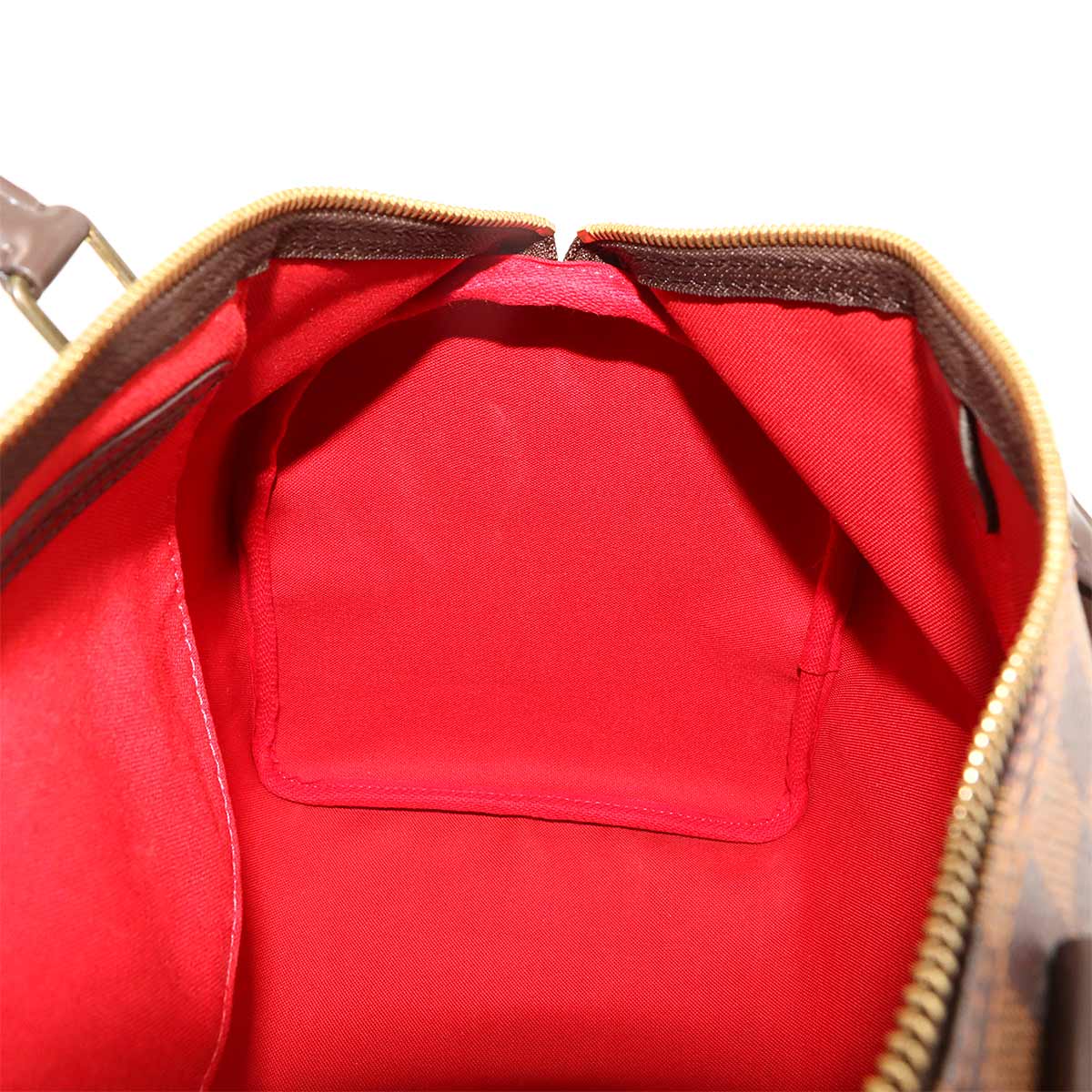 Damier Speedy 35 Hand Bag Ebene N41523 Brown Purse