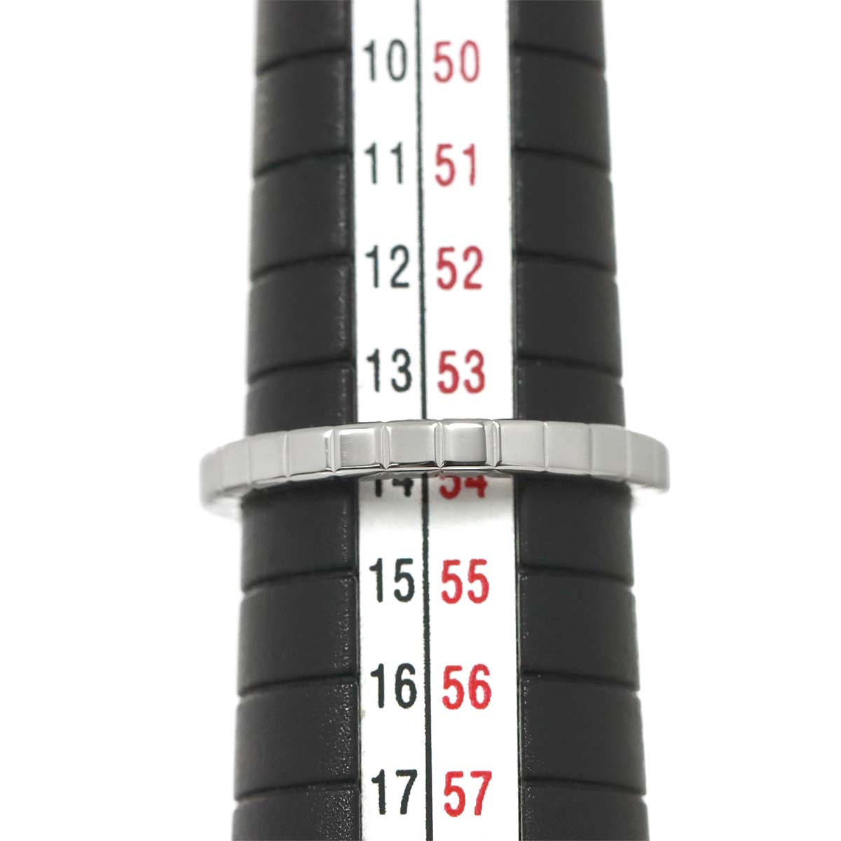 Ice Cube Ring 18K WG 750 Size6.75(US)