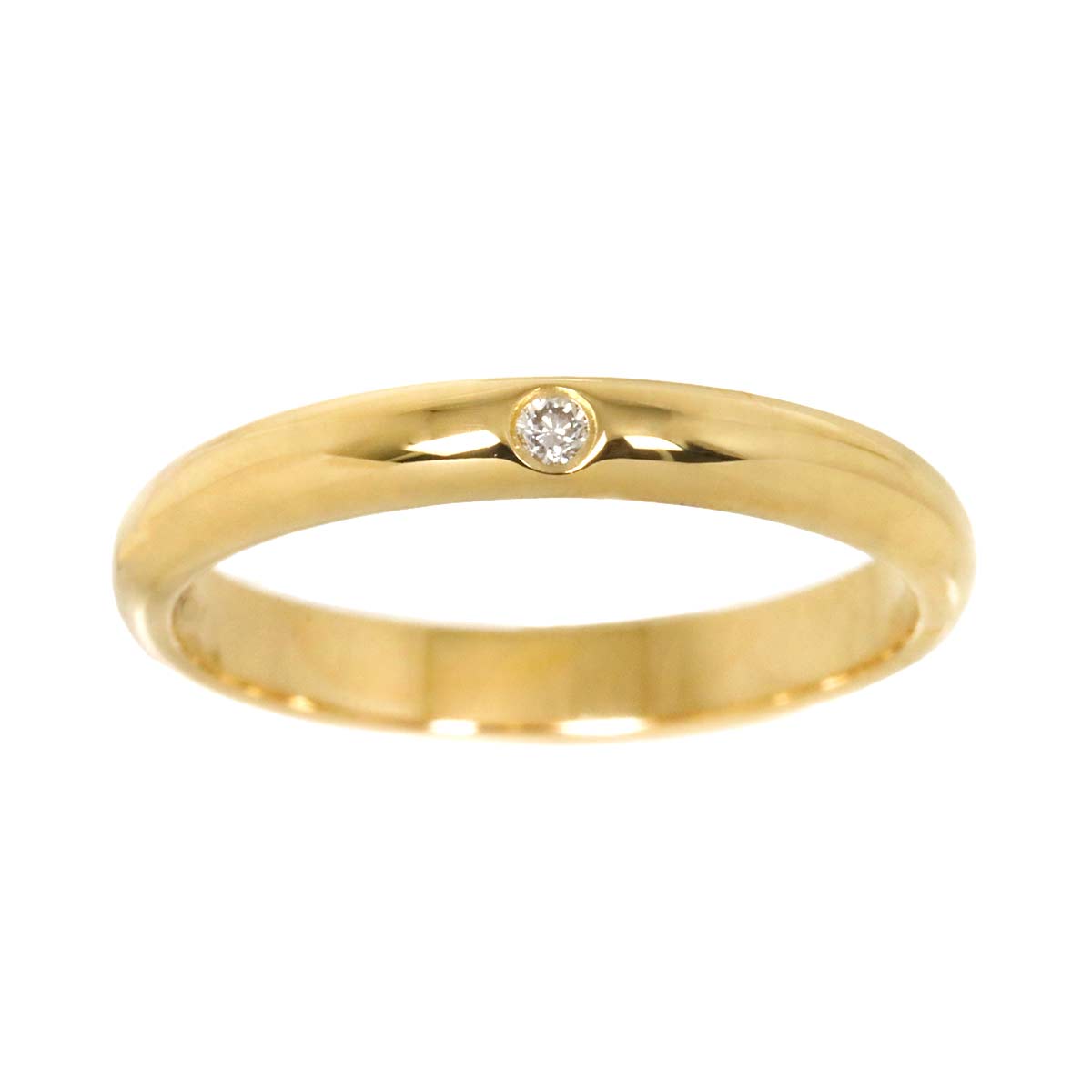 1895 Classic Diamond 1P Ring 18K YG 750 Size45 3.25(US)