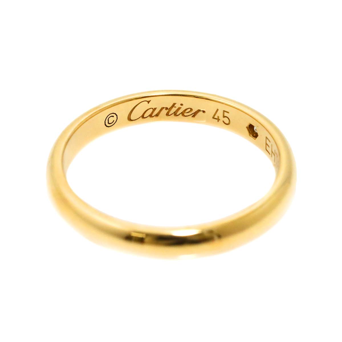 1895 Classic Diamond 1P Ring 18K YG 750 Size45 3.25(US)