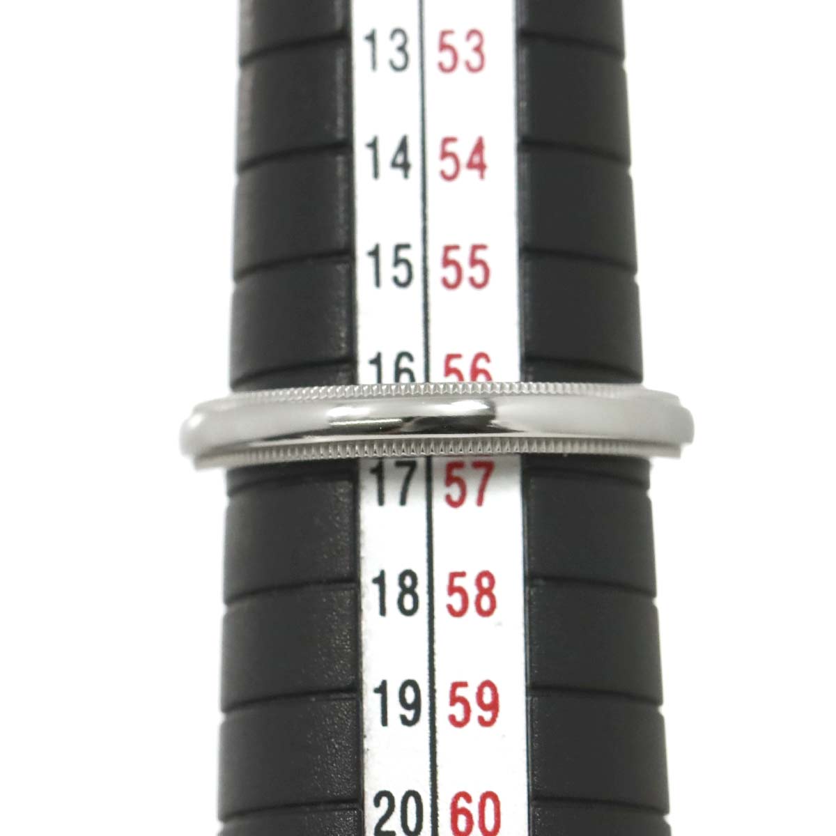 Milgrain Band Ring Platinum size7.5-7.75(US)