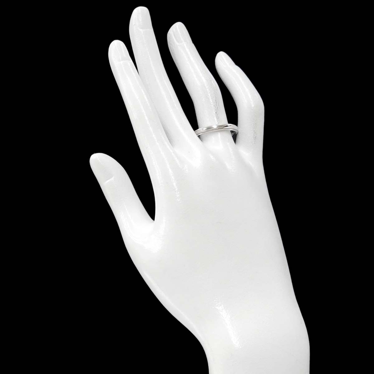 Milgrain Band Ring Platinum size7.5-7.75(US)