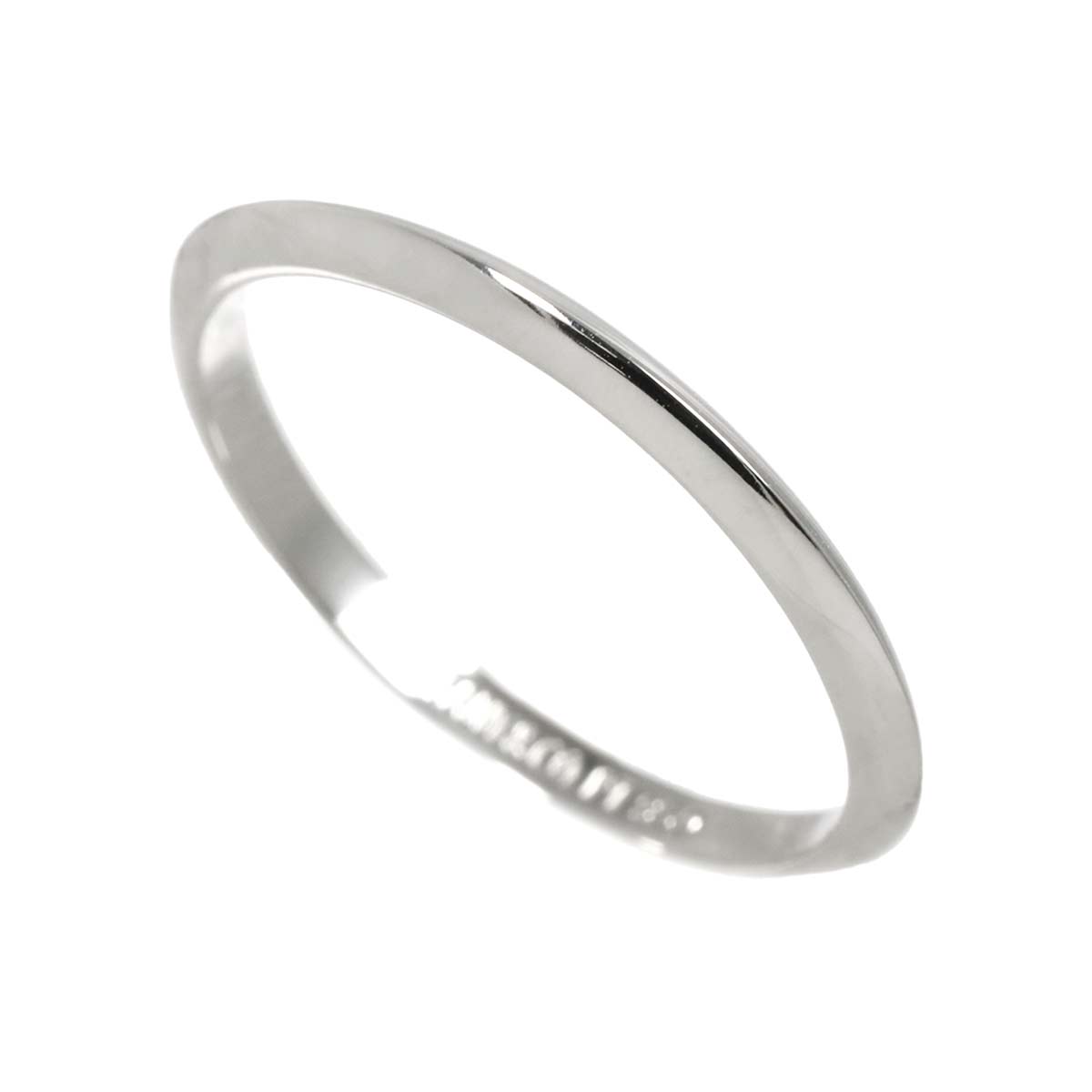 Band Ring Pt Platinum Size7.5(US)