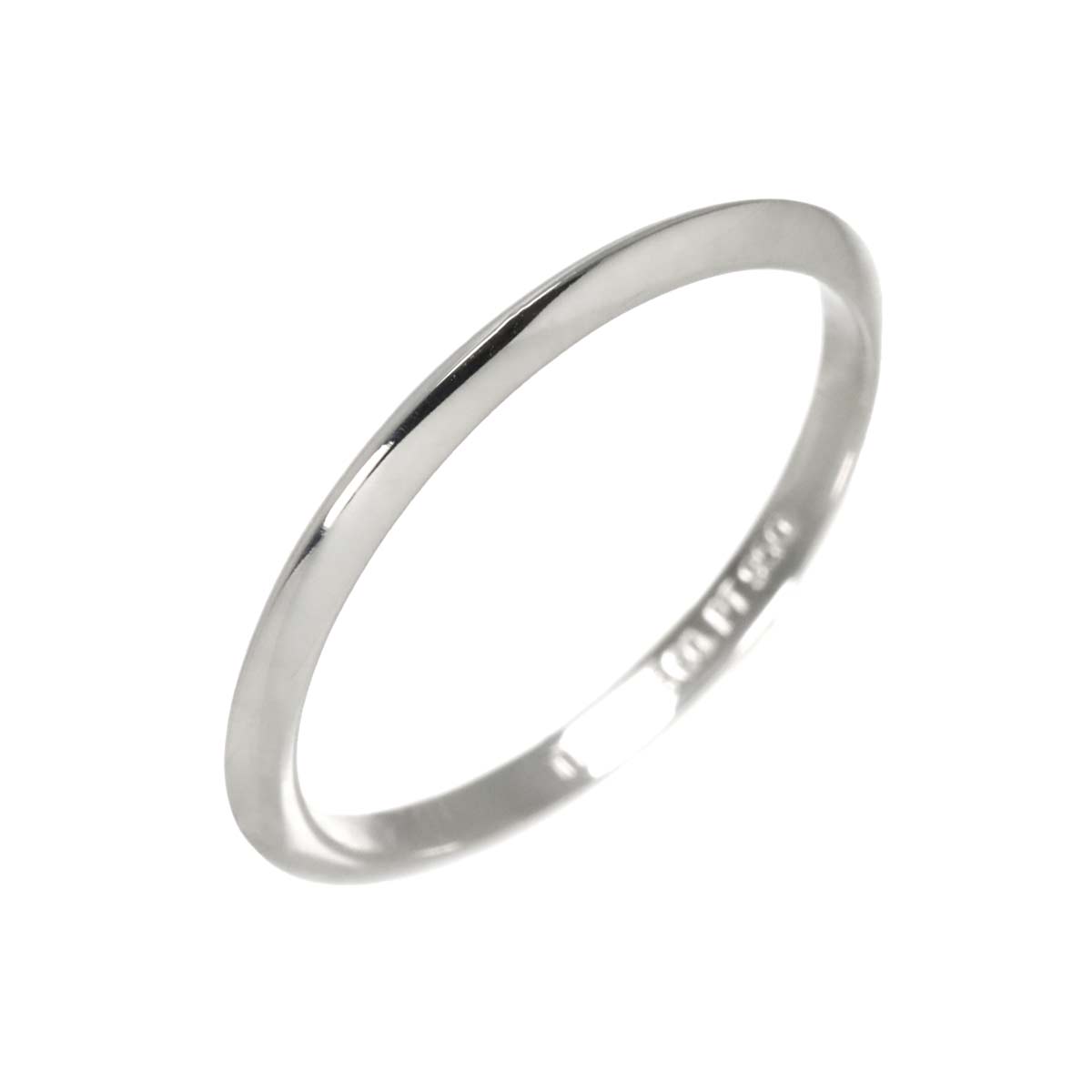 Band Ring Pt Platinum Size7.5(US)