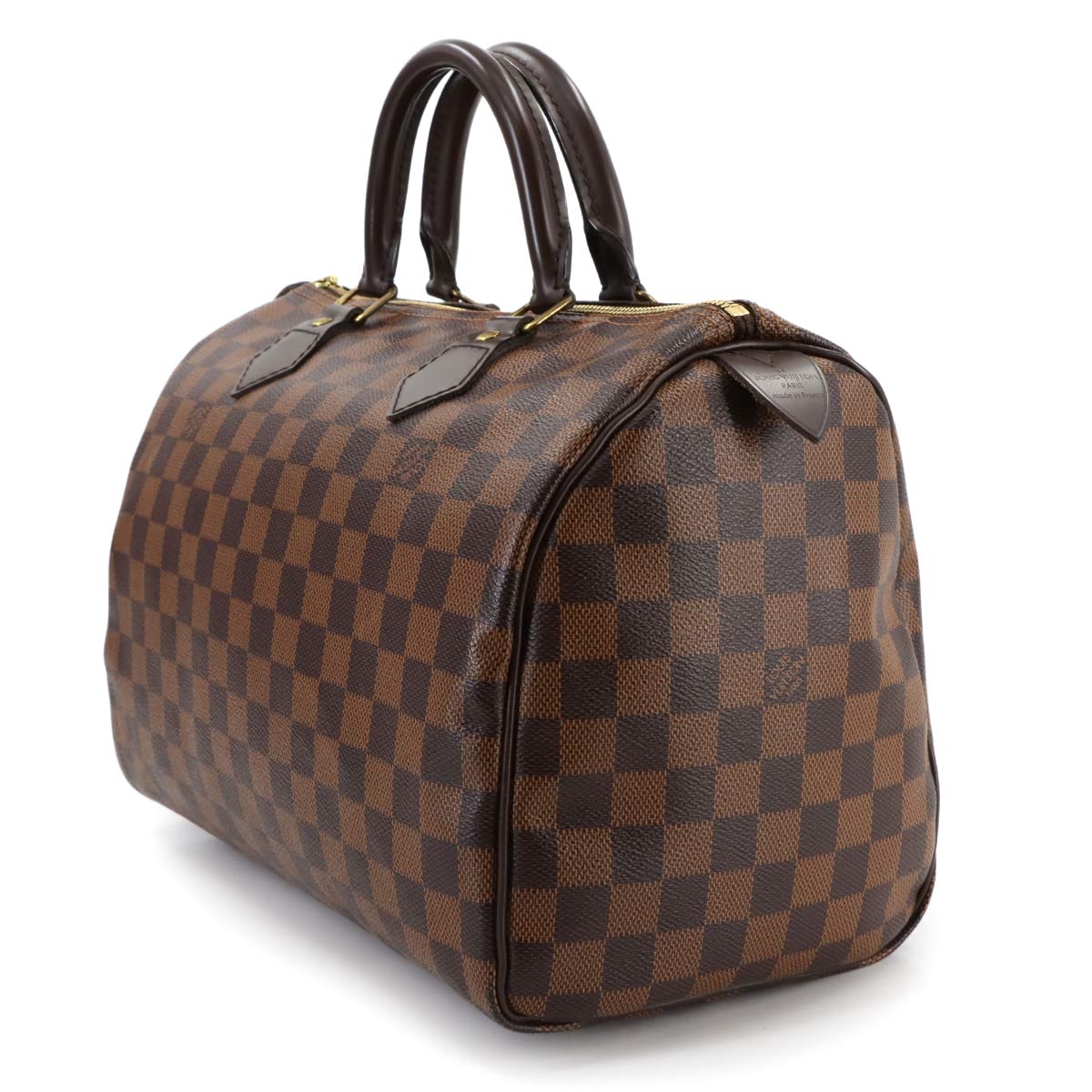 Damier Speedy 30 Hand Bag Ebene N41531 Brown Purse
