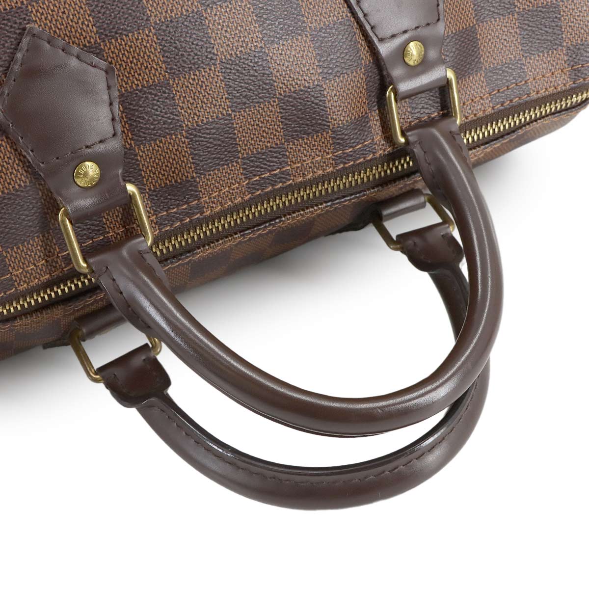 Damier Speedy 30 Hand Bag Ebene N41531 Brown Purse