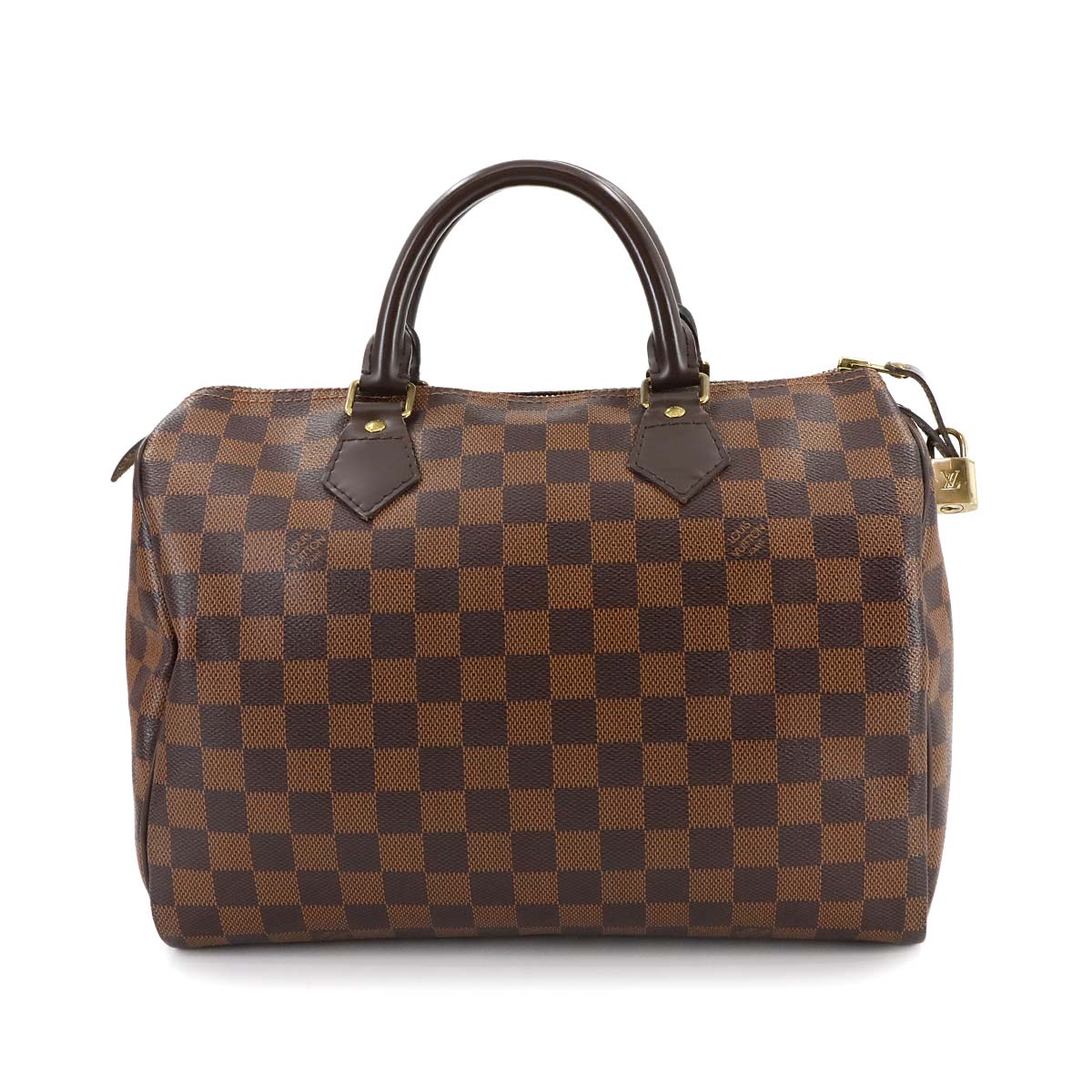 Damier Speedy 30 Hand Bag Ebene N41531 Brown Purse