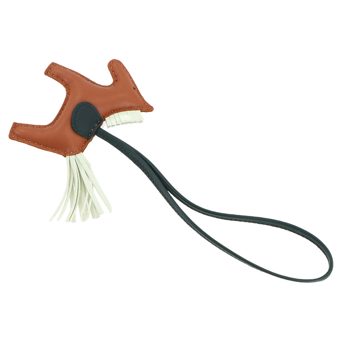 Rodeo PM Bag Charm Agneau Milo Gold Vert Cypress Vert Fizz