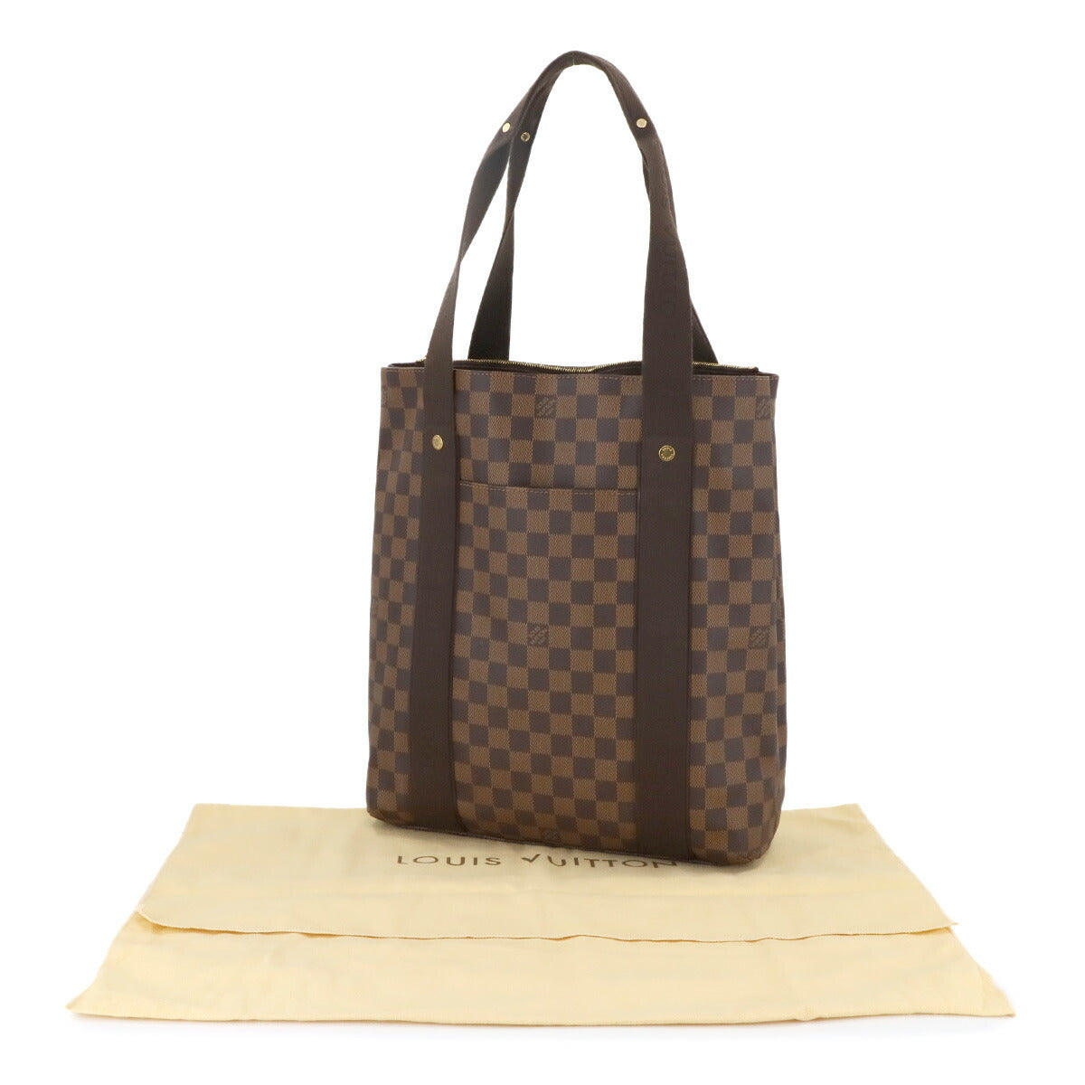 Damier Cabas Beaubourg Tote Bag Ebene N52006 Purse