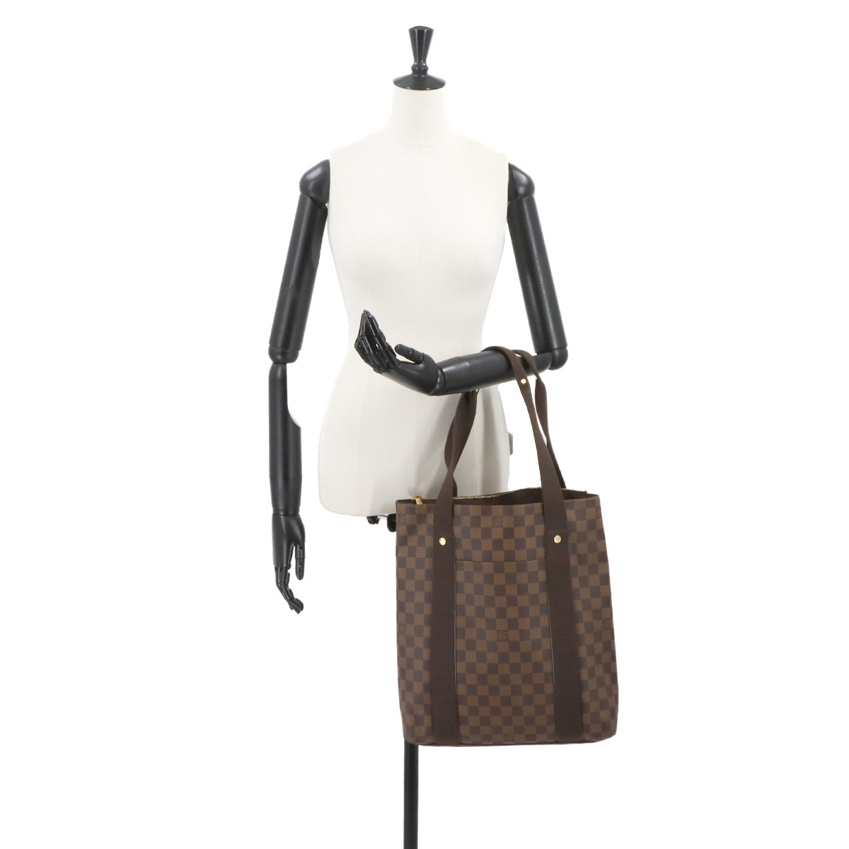 Damier Cabas Beaubourg Tote Bag Ebene N52006 Purse