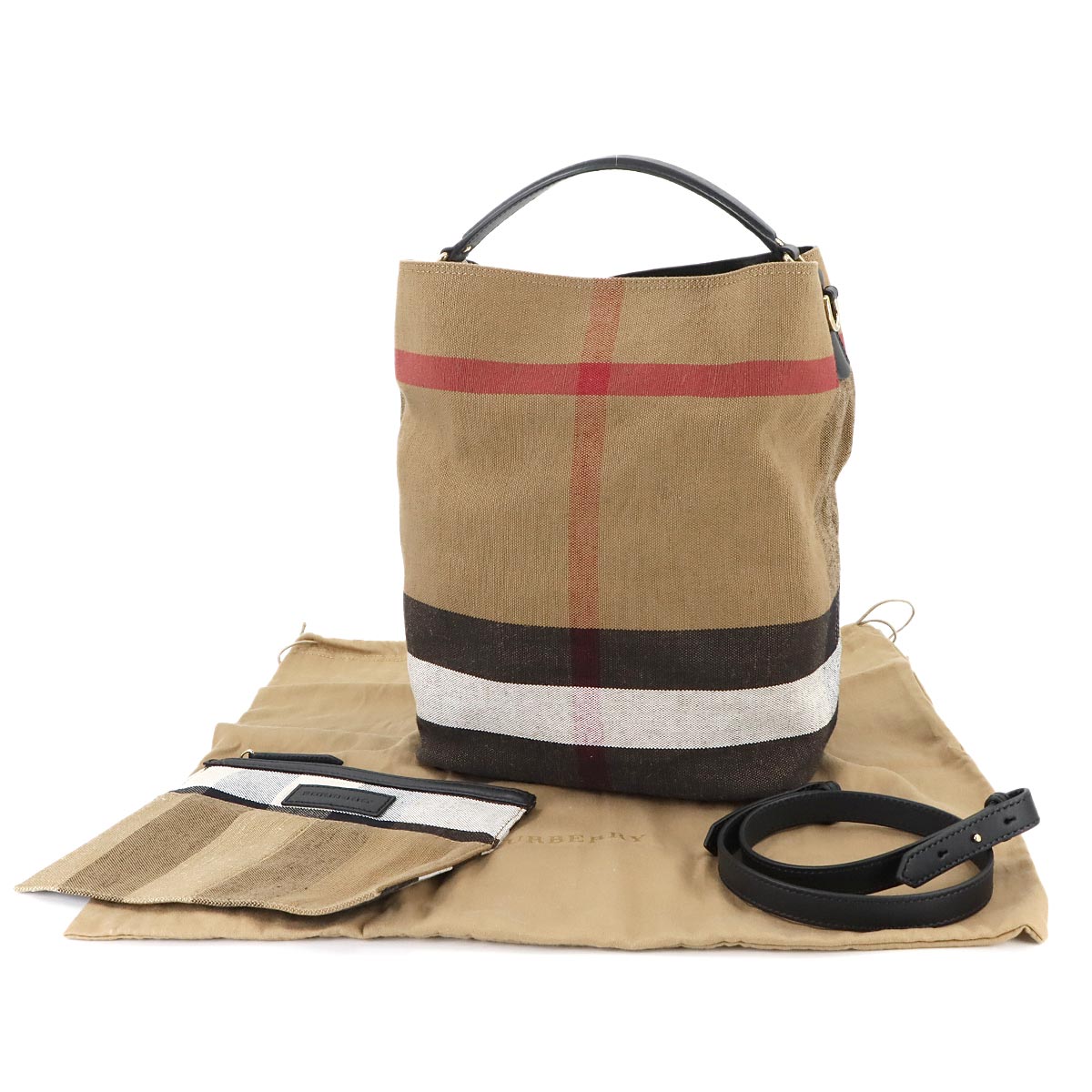 Plaid Ashby Medium Hobo Hand Shoulder Bag PVC Leather 3945726