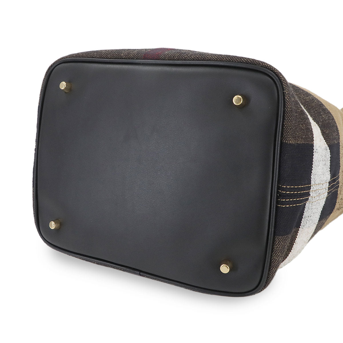 Plaid Ashby Medium Hobo Hand Shoulder Bag PVC Leather 3945726