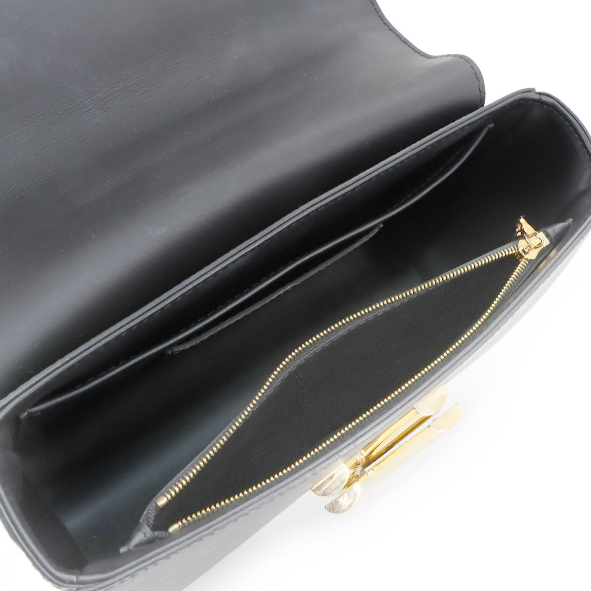 Epi Twist MM Shoulder Bag Leather Noir M53921 Purse