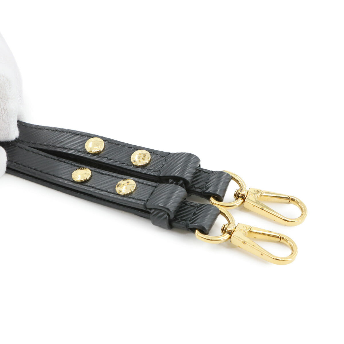 Epi Twist MM Shoulder Bag Leather Noir M53921 Purse