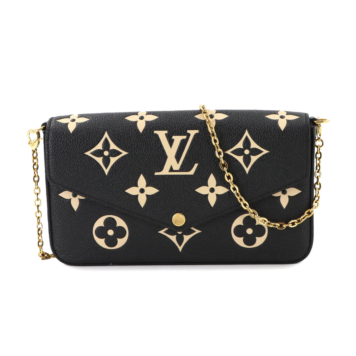 Bicolor Monogram Empreinte Felicie Pochette Wallet M80482