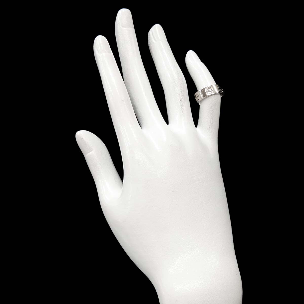 Love Ring 18K White Gold 750 size45 3-3.25(US)