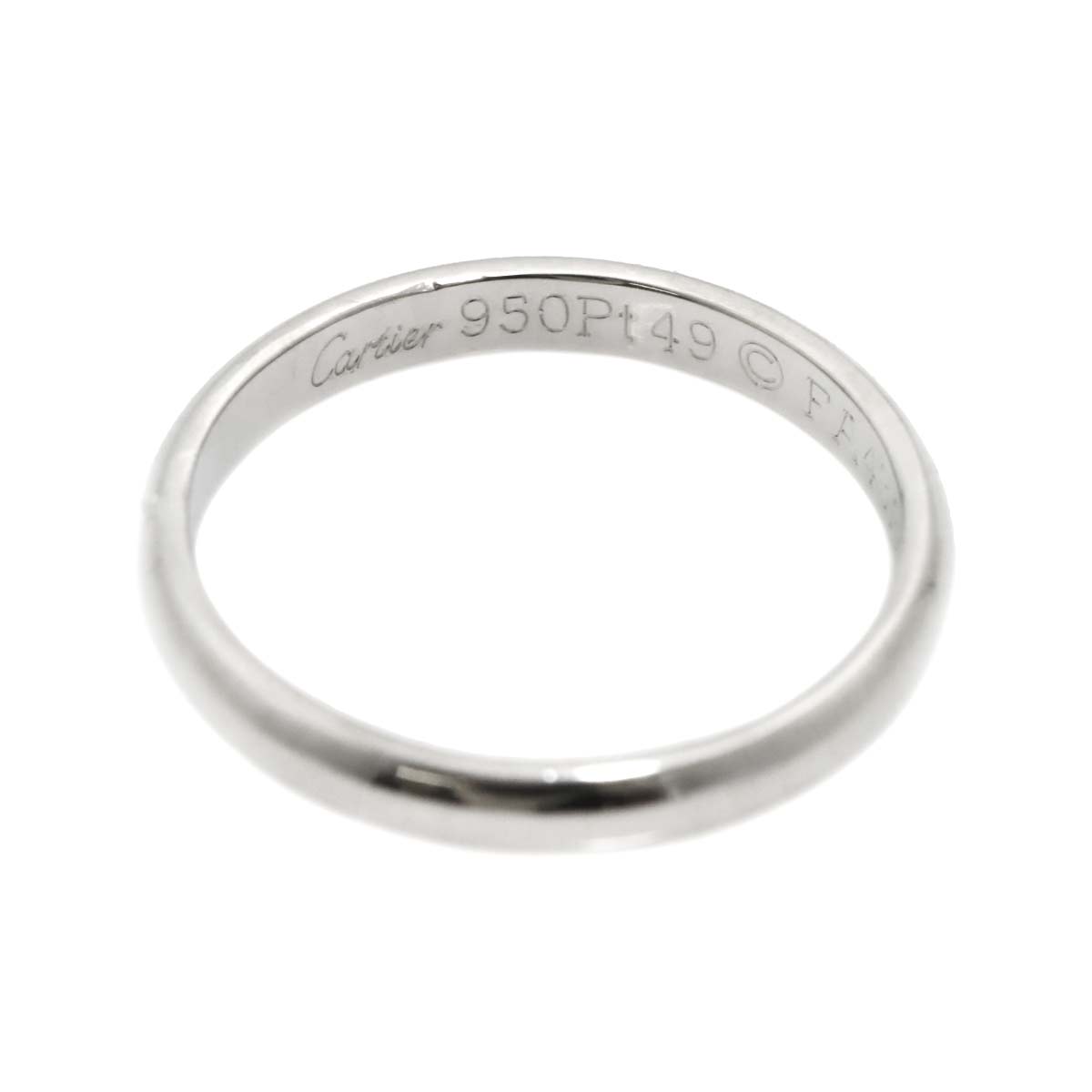 Classic Ring Platinum Size49 4.75-5(US)