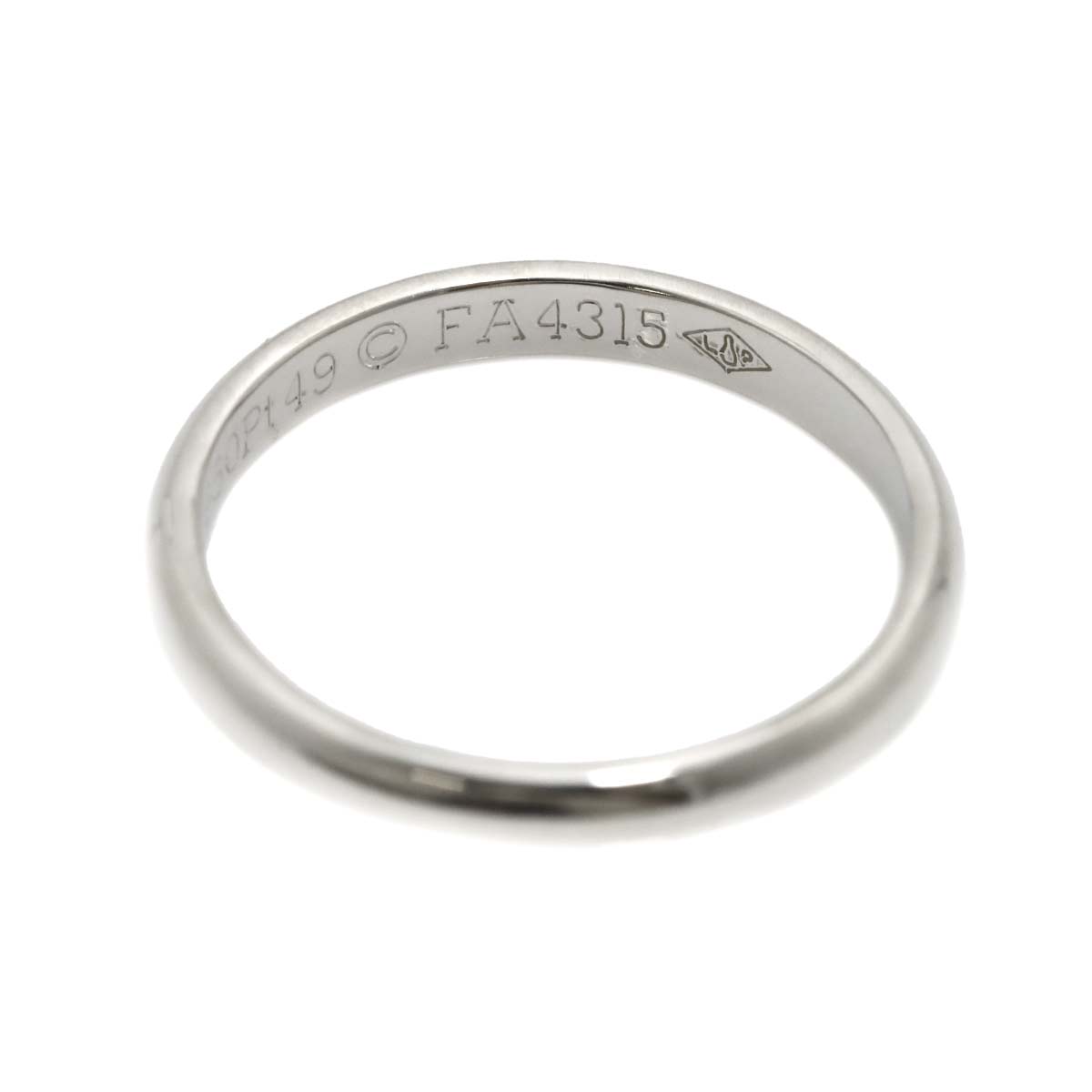 Classic Ring Platinum Size49 4.75-5(US)