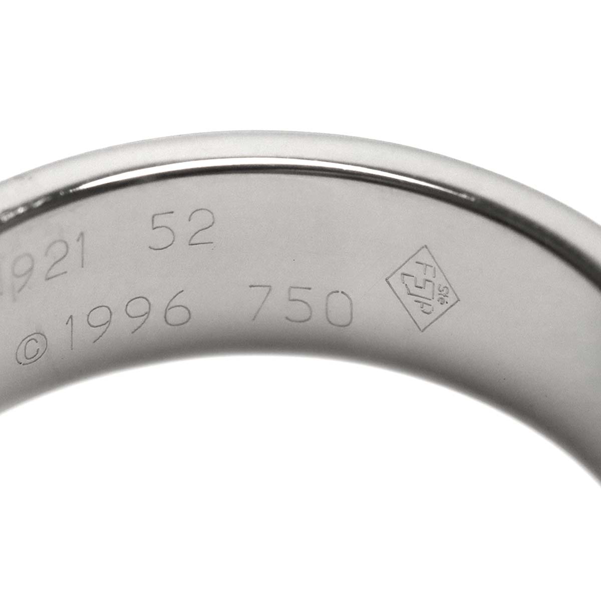 Love Ring 18K White Gold 750 size52 5.75-6(US)