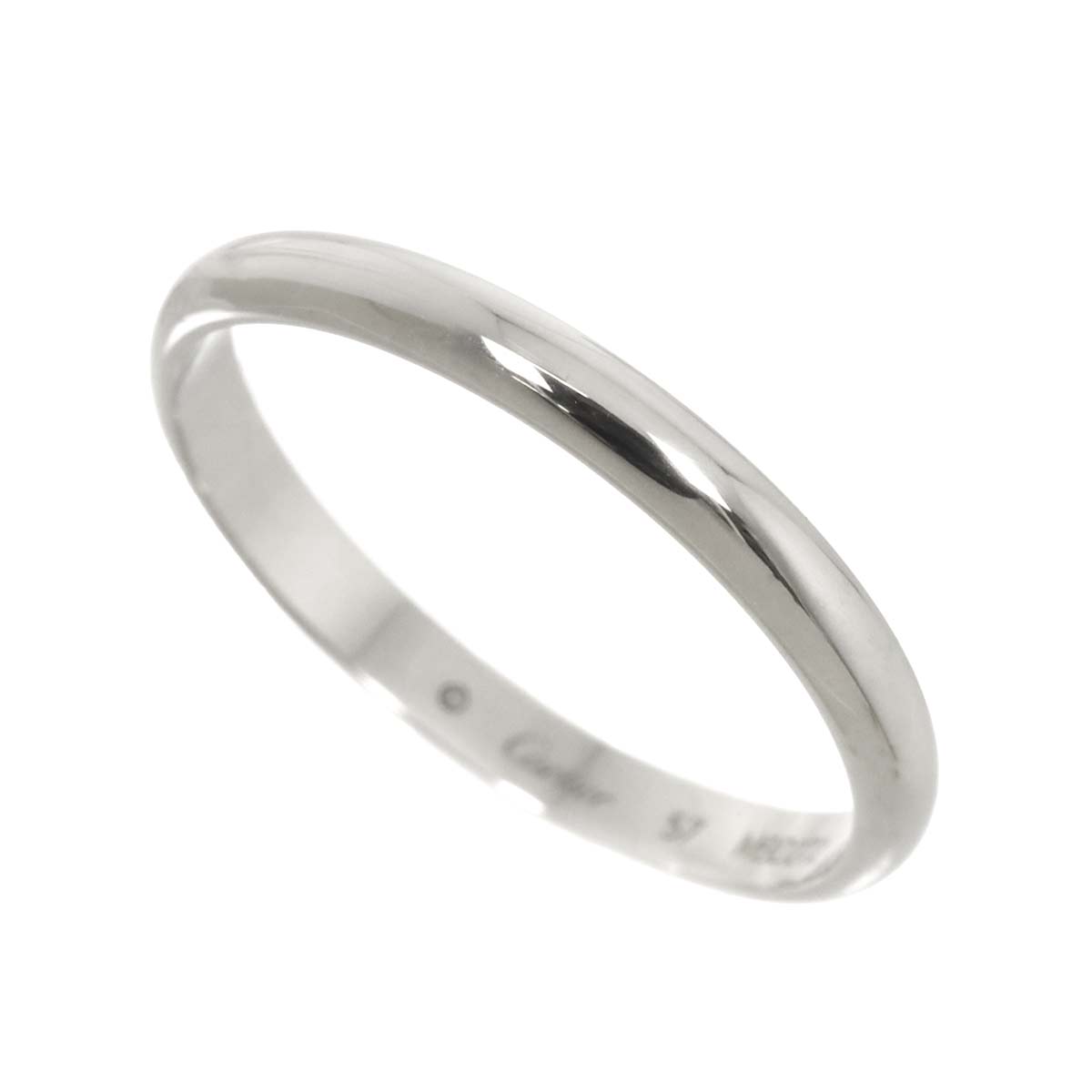 1895 Classic Band Ring Platinum Size57 7.75-8(US)
