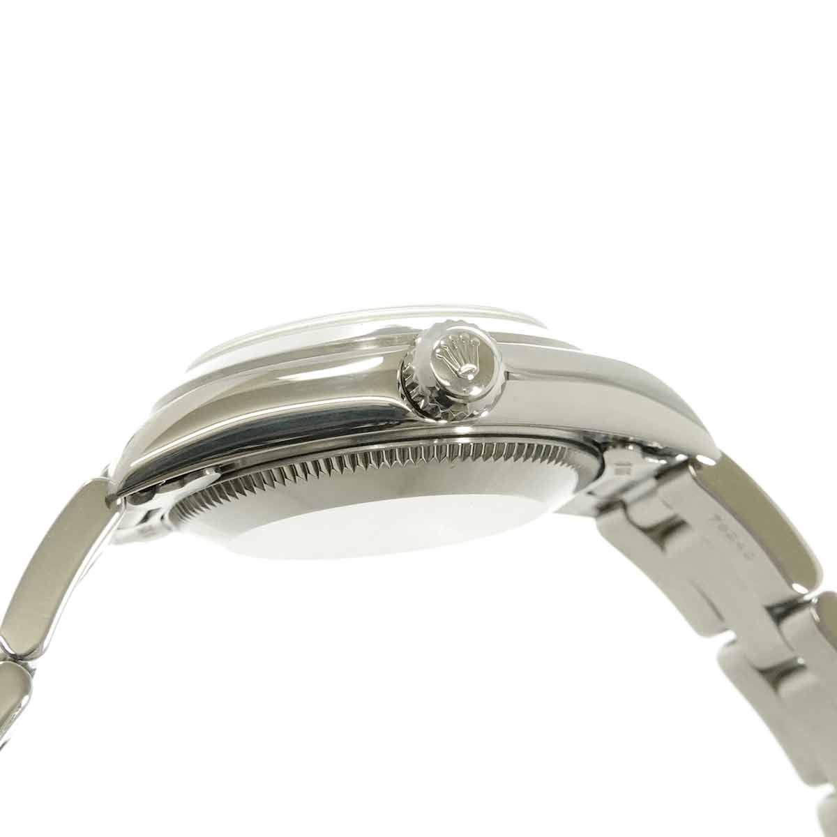 Oyster perpetual 76080 Serial K Silver Dial Ladies Watch