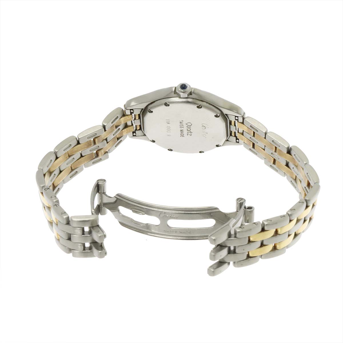 panthere cougar SM YG Date Quartz Cream Dial Ladies Watch