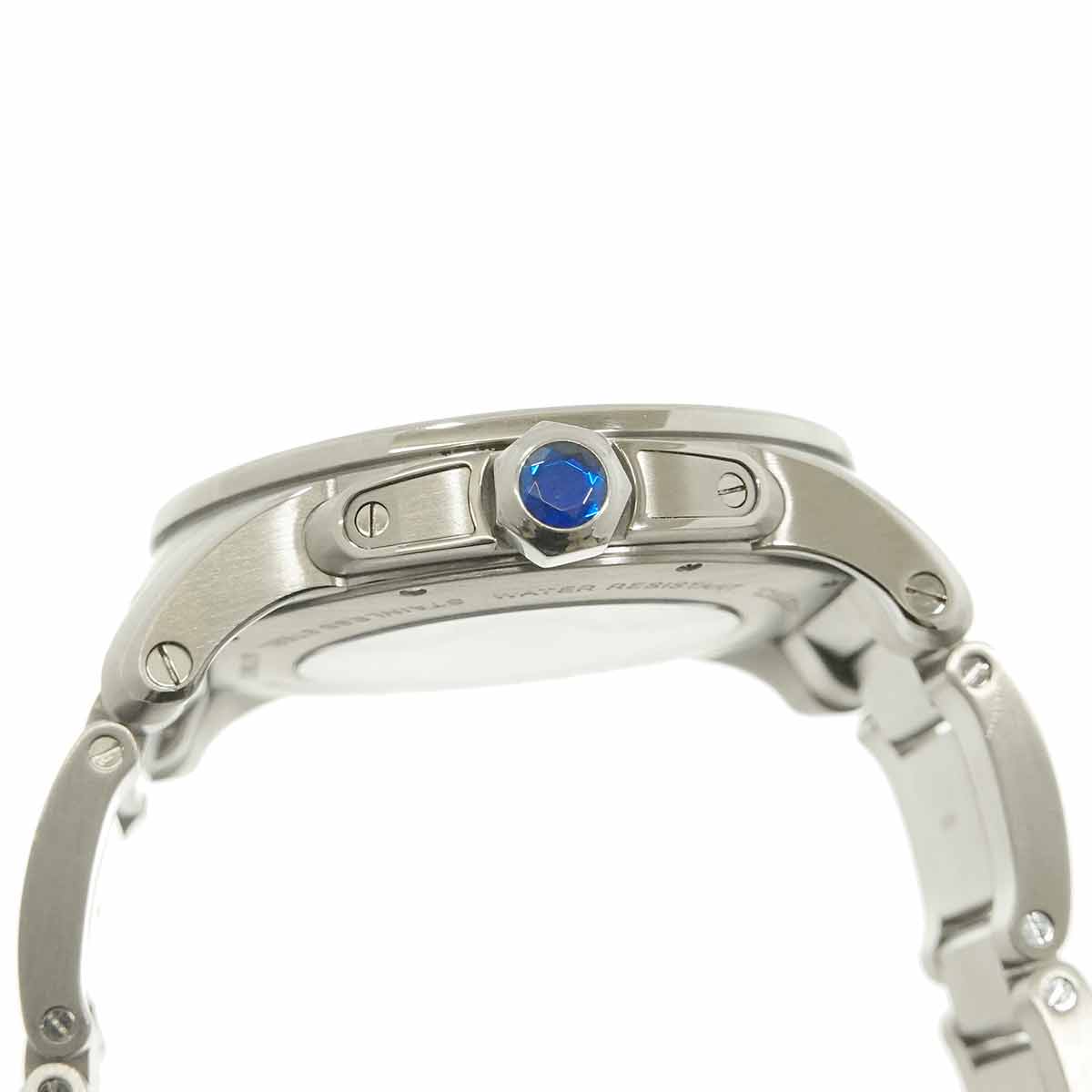 Calibre De Cartier W7100016 Date Black Dial Mens Watch