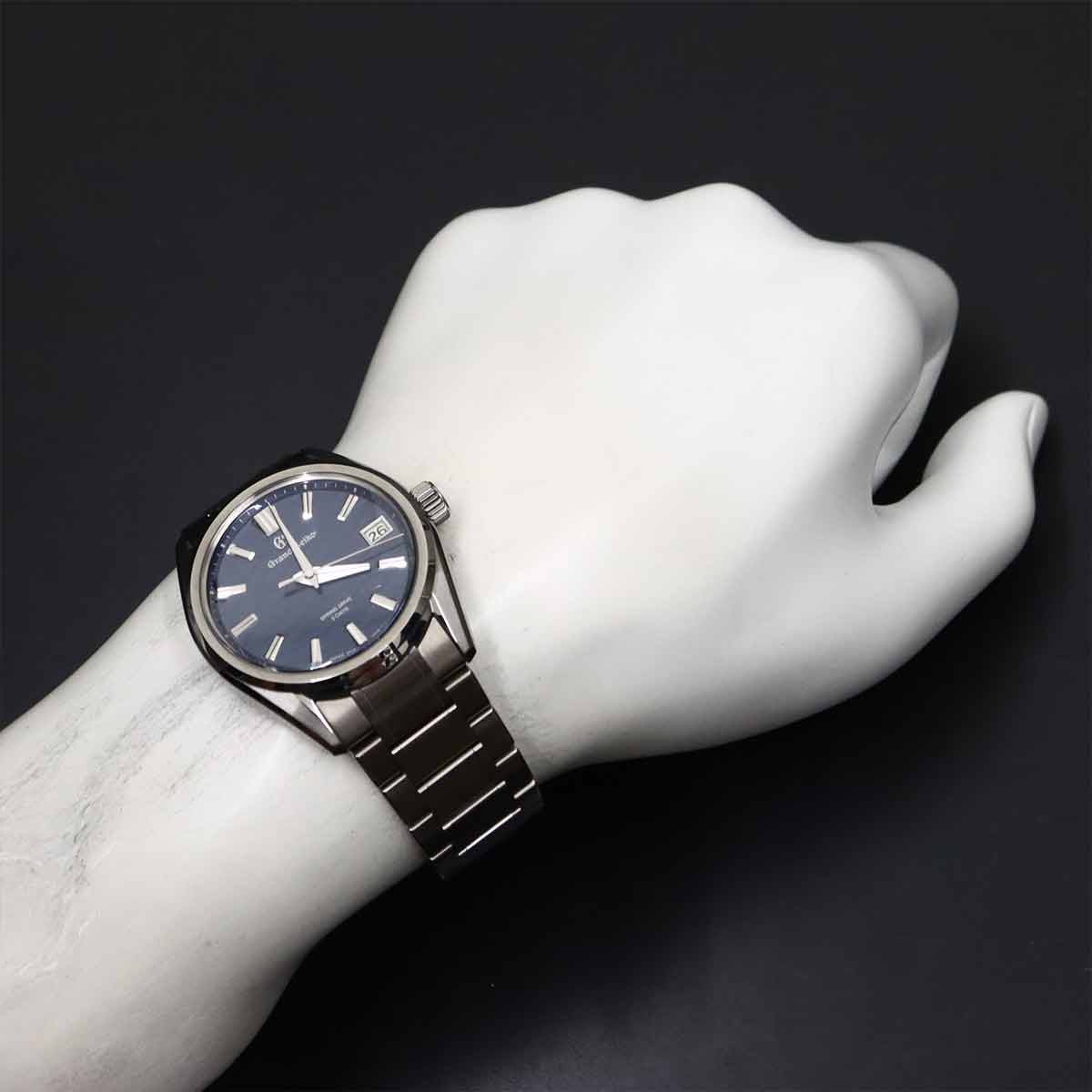 Spring Drive SLGA019 9RA2 0AF0 Navy Dial Mens Watch