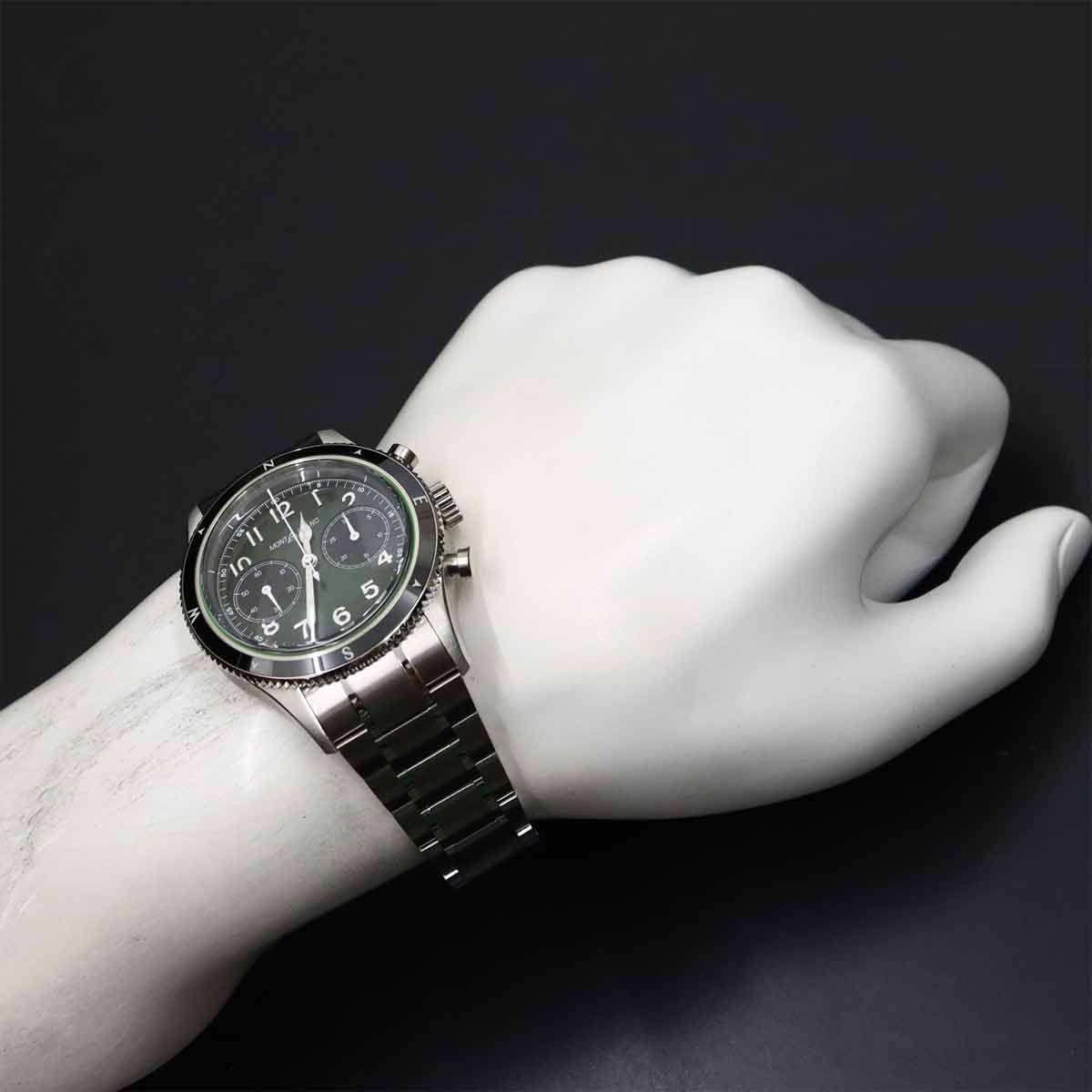 1858 0 Oxygen 133298 Automatic Green Dial Mens Watch