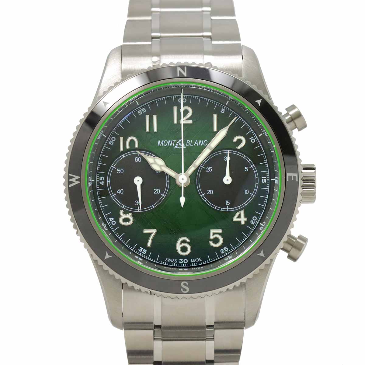 1858 0 Oxygen 133298 Automatic Green Dial Mens Watch