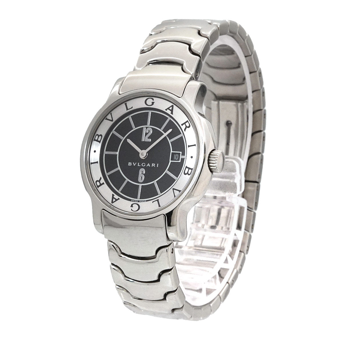 Solo tempo ST29S Date Quartz Black Dial Ladies Watch
