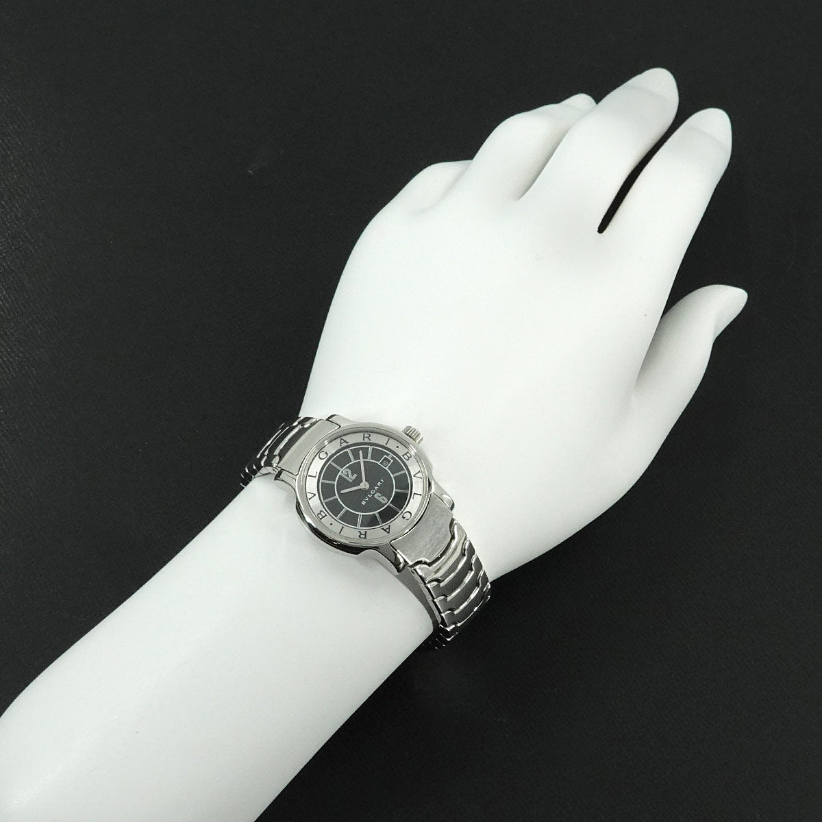 Solo tempo ST29S Date Quartz Black Dial Ladies Watch