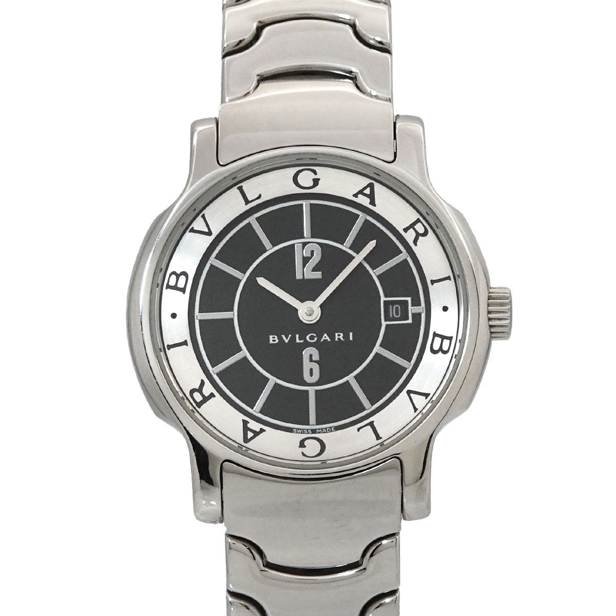 Solo tempo ST29S Date Quartz Black Dial Ladies Watch
