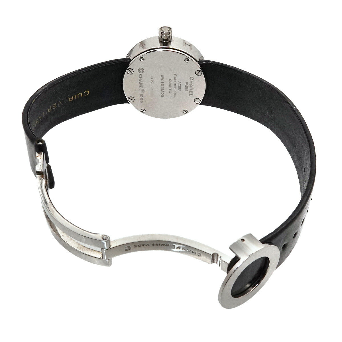 La Ronde H0579 Quartz Black Dial Enamel Ladies Watch