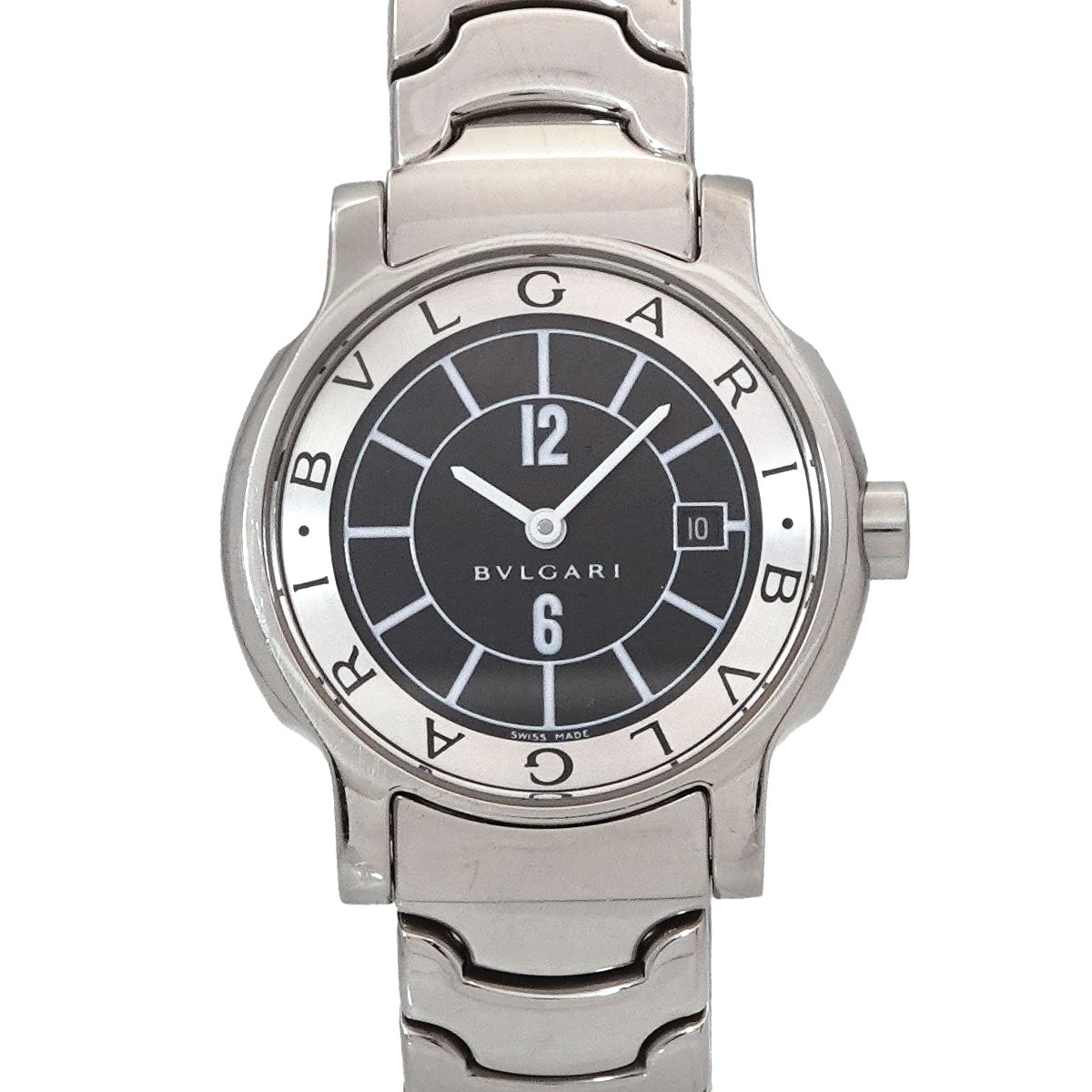 Solo tempo ST29S Date Quartz Black Dial Ladies Watch