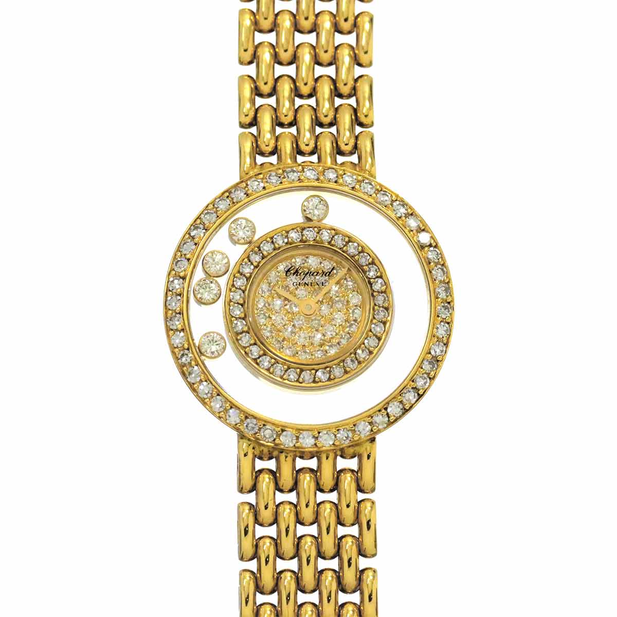 Happy Diamonds 4119 Ladies 750 YG Diamond Ladies Watch