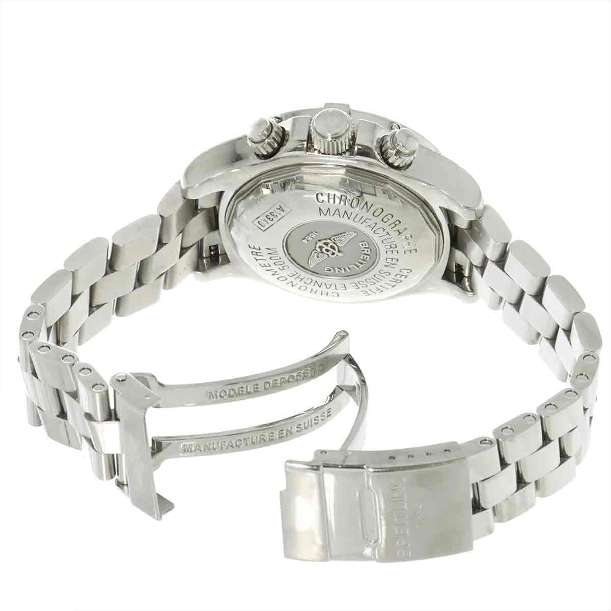 Super Ocean Chronograph A13340 Daydate Black Dial Mens