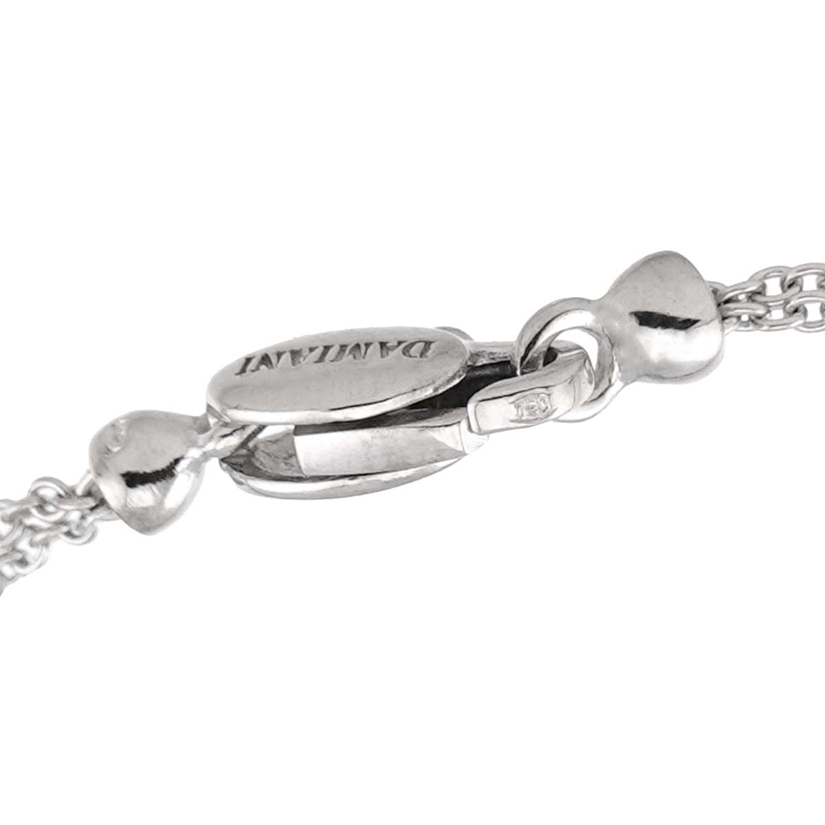 Diamond Cross Necklace 18K WG 750