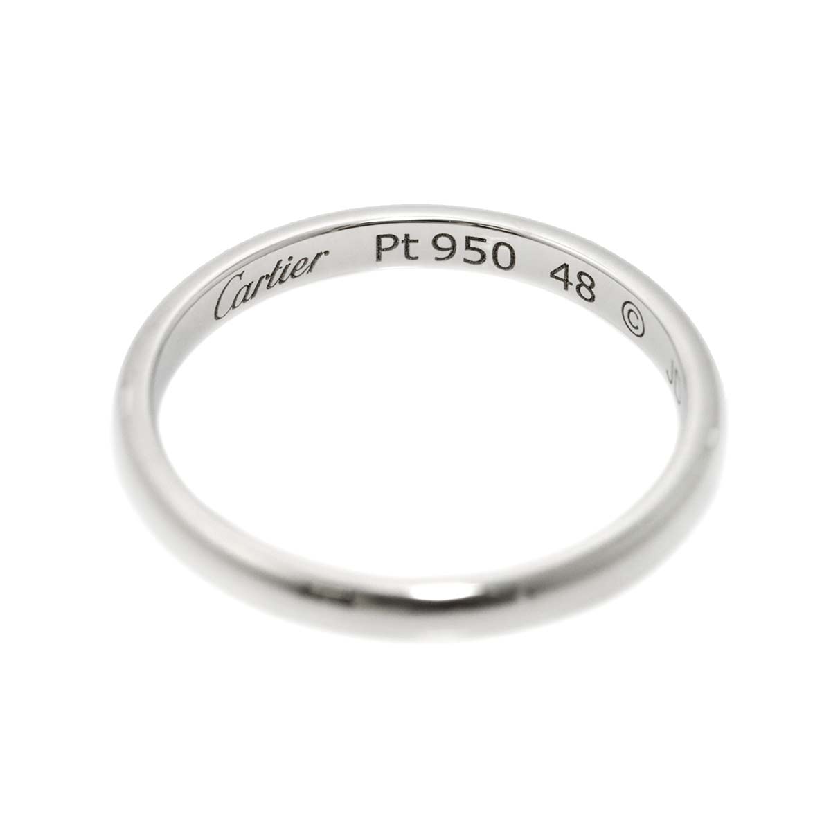 Classic Ring Platinum Size48 4.5(US)